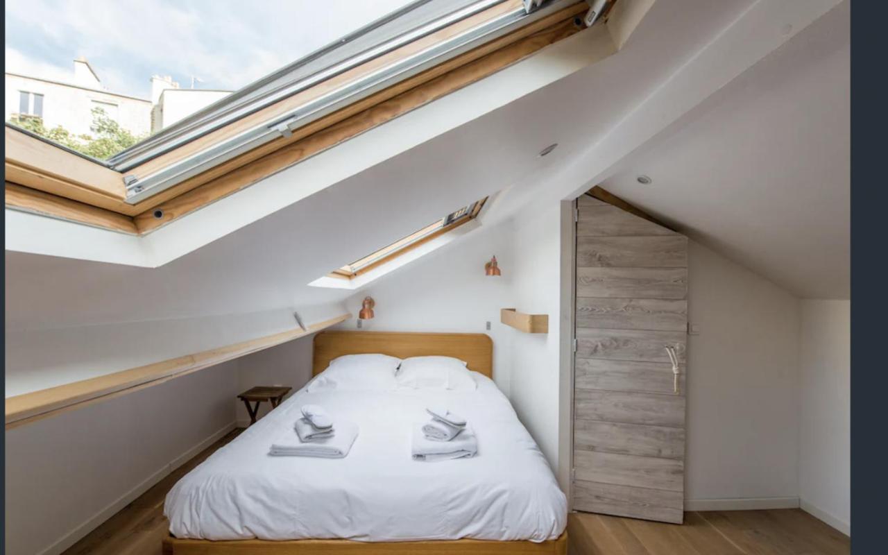 Paris Petit Appartement Lumineux Et Atypique Buitenkant foto